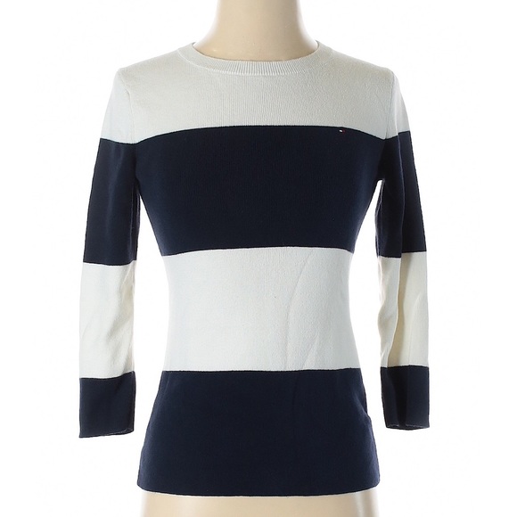 Tommy Hilfiger Classic Striped Pullover Sweater
